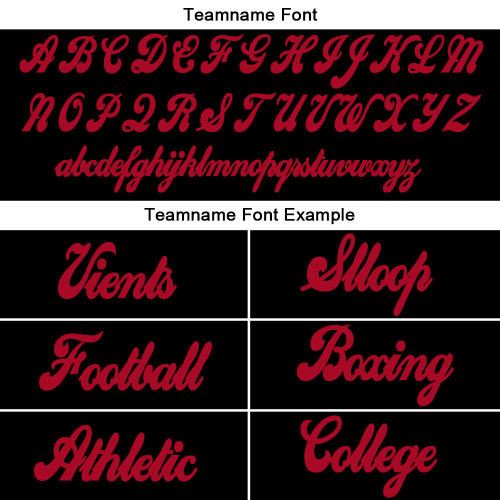 custom authentic gradient fashion football jersey red-black-white mesh