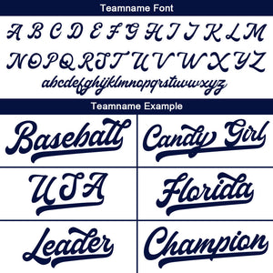Camiseta de béisbol con dise?o personalizado estampado completo color blanco y azul