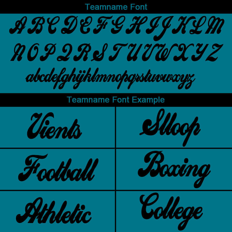 custom authentic drift fashion football jersey teal-black mesh