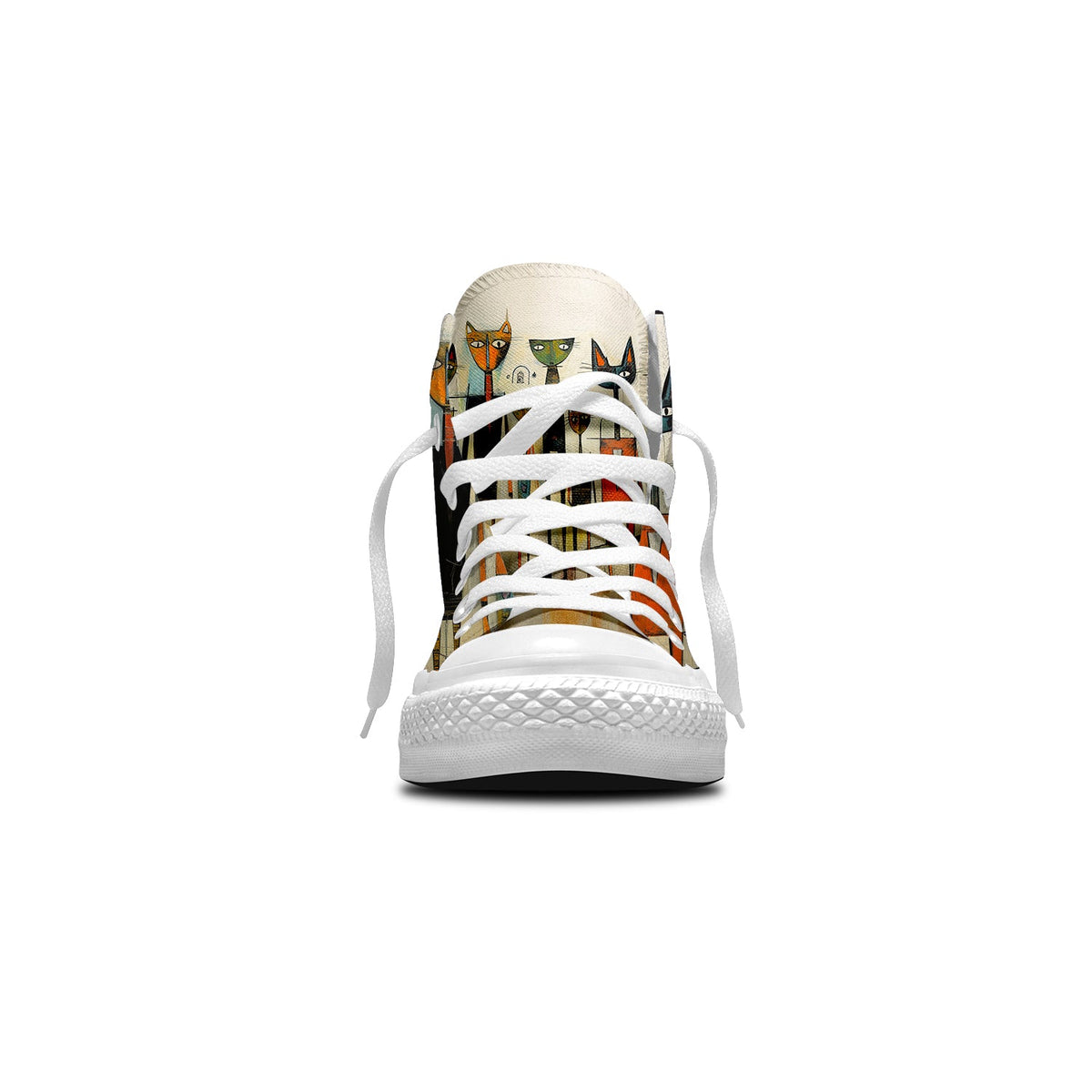 Resalta tu estilo con las zapatillas de lona de media caña para hombre y mujer Cat