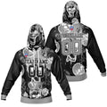 Sudadera con capucha degradada personalizada para hombre-mujer-niña o niño Imprime tu logotipo-nombre y número