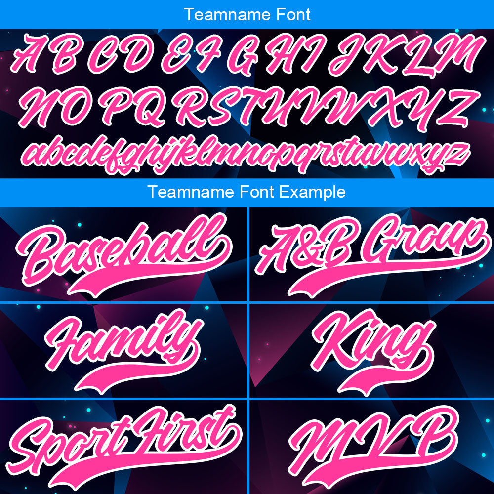 Dise?o personalizado de estampado completo para camiseta de béisbol con triángulo degradado