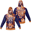 Sudadera con capucha degradada personalizada para hombre-mujer-niña o niño Imprime tu logotipo-nombre y número