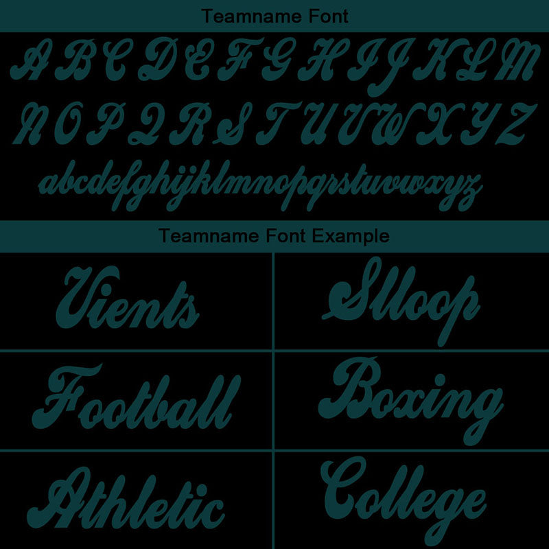 custom authentic drift fashion football jersey black-midnight green mesh