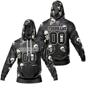 Sudadera con capucha degradada personalizada para hombre-mujer-niña o niño Imprime tu logotipo-nombre y número