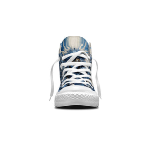 Realza tu estilo con zapatillas de lona de media caña para hombre y mujer
