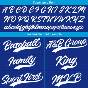 Camiseta de béisbol azul marino con dise?o personalizado estampado completo