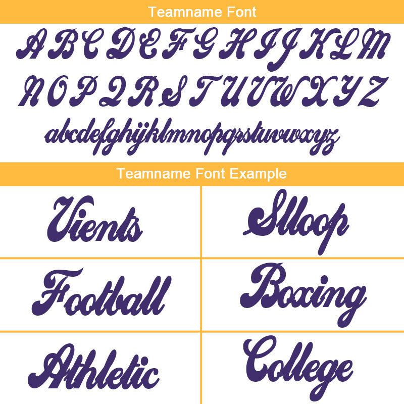 custom authentic split fashion football jersey purple-white-yellow mesh