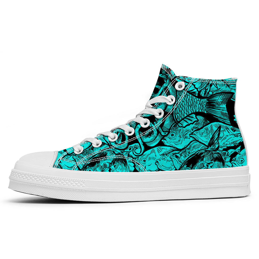 Realza tu estilo con zapatillas de lona de media caña para hombre y mujer