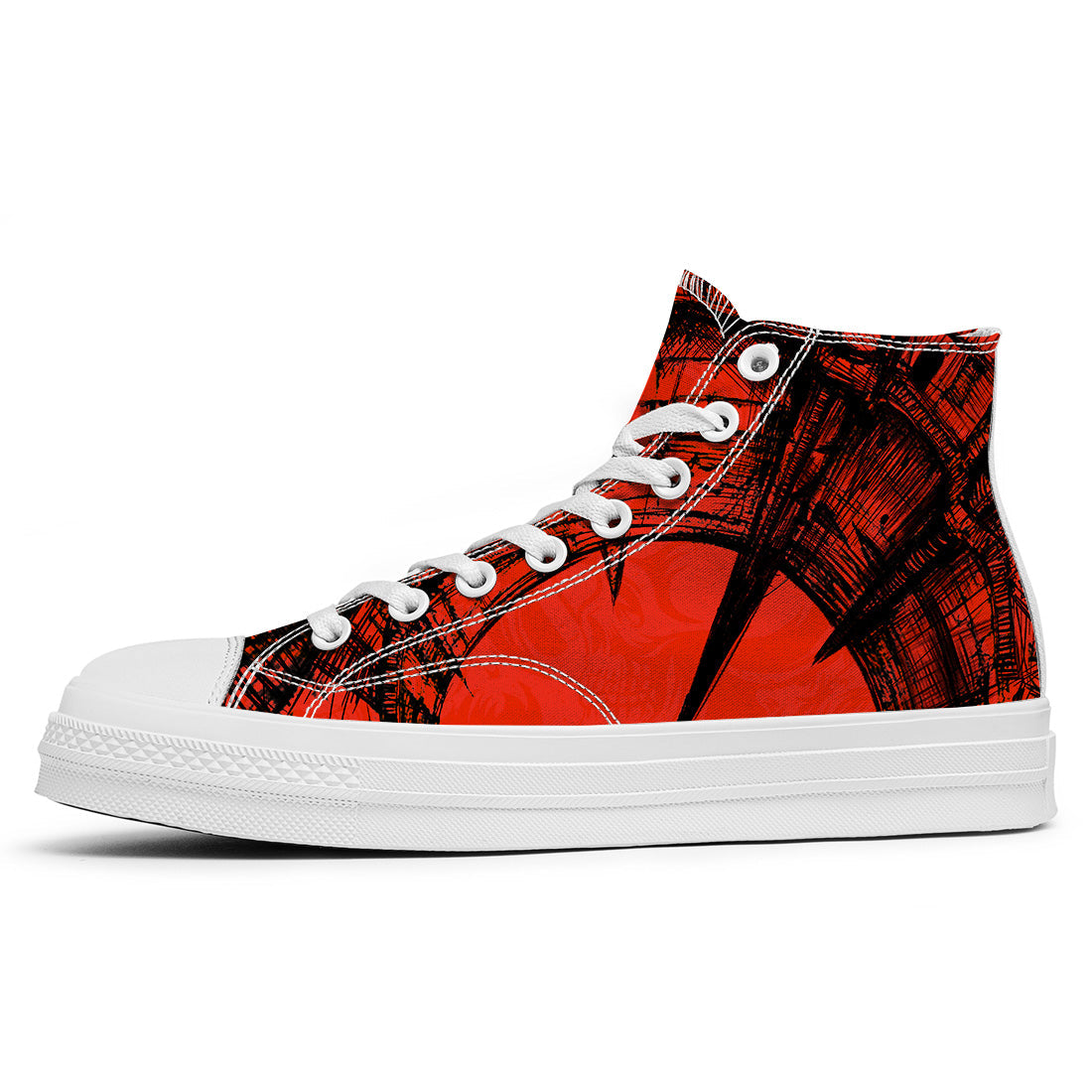 Realza tu estilo con zapatillas de lona de media caña para hombre y mujer