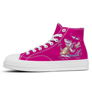 Resalta tu estilo con las zapatillas de lona de media caña Shake para hombre y mujer
