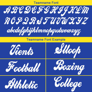 custom authentic gradient fashion football jersey blue-yellow