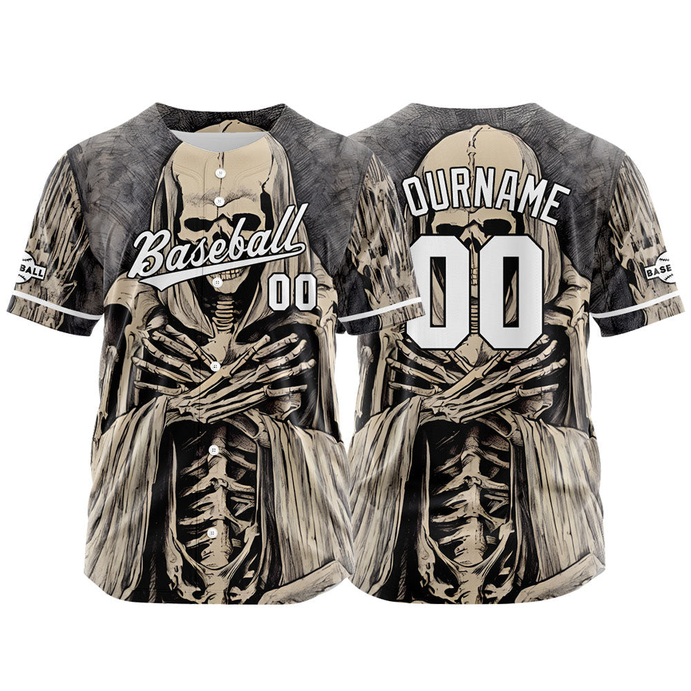 Camiseta de béisbol personalizada para hombres mujeres ni?os y jóvenes con costuras y estampado en color marrón