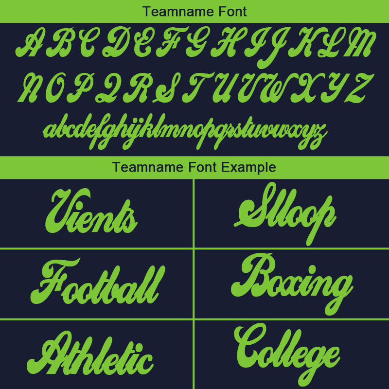custom authentic drift fashion football jersey navy-neon green mesh