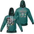 Sudadera con capucha degradada personalizada para hombre-mujer-niña o niño Imprime tu logotipo-nombre y número
