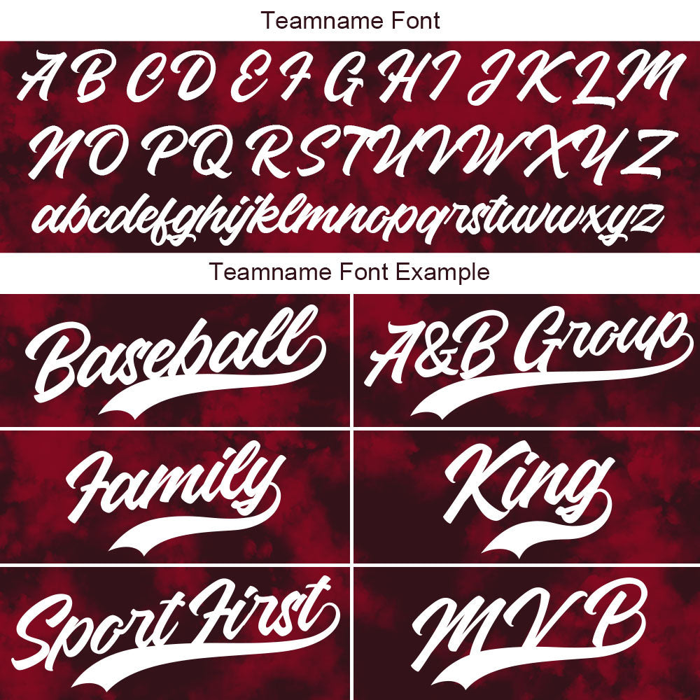Dise?o personalizado de camiseta de béisbol con estampado integral y efecto tie-dye floculento