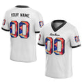 team customized authentic tie dye football jersey white-black mesh
