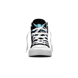 Realza tu estilo con las zapatillas de lona de media caña Fox para hombre y mujer