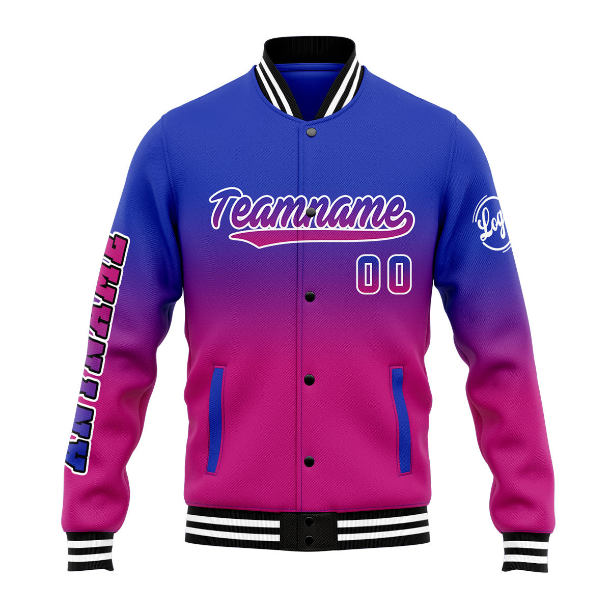 Chaqueta universitaria personalizada estilo Letterman para hombres-mujeres y jóvenes Royal&Rose