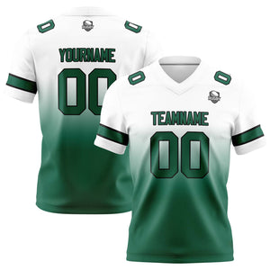 Camisetas de fútbol personalizadas con degradado-nombre-número y logotipo para adultos-niños y equipos