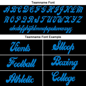 custom authentic gradient fashion football jersey light blue-black-white