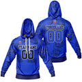 Sudadera con capucha degradada personalizada para hombre-mujer-niña o niño Imprime tu logotipo-nombre y número