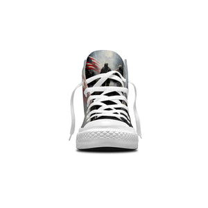 Realza tu estilo con zapatillas de lona de media caña para hombre y mujer