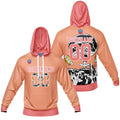Sudadera con capucha degradada personalizada para hombre-mujer-niña o niño Imprime tu logotipo-nombre y número