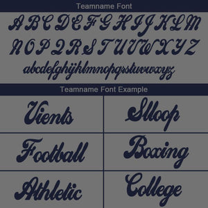 custom authentic drift fashion football jersey gray-navy mesh