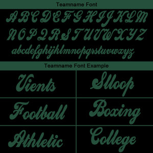 custom authentic gradient fashion football jersey green-black