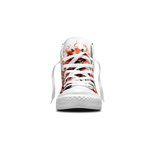 Resalta tu estilo con las zapatillas de lona de media caña para hombre y mujer Lion