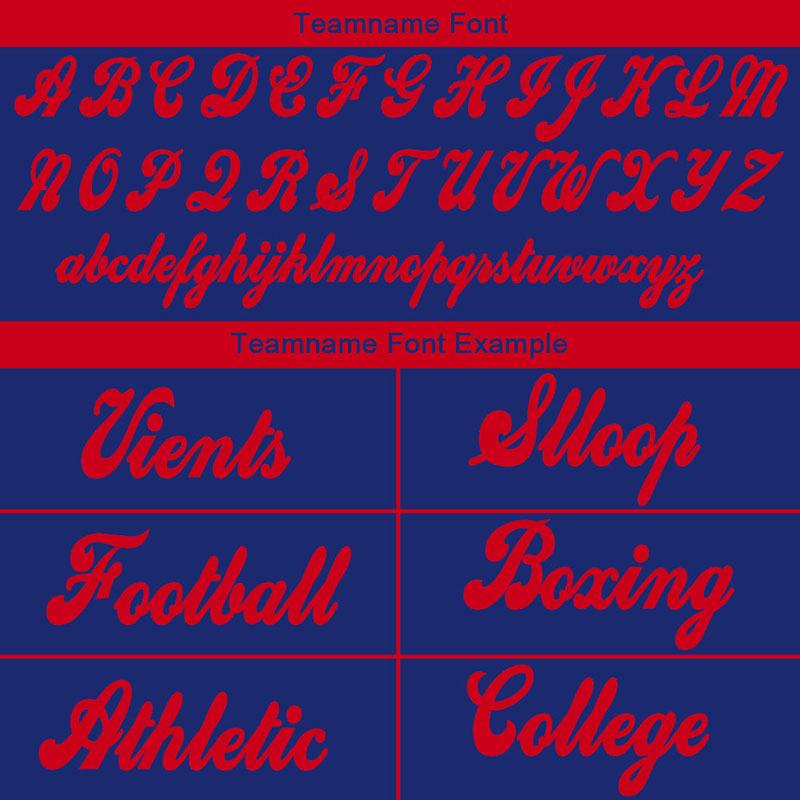custom authentic drift fashion football jersey royal-red mesh