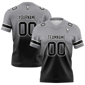 Camisetas de fútbol personalizadas con degradado-nombre-número y logotipo para adultos-niños y equipos