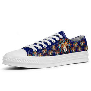 Resalta tu estilo con las zapatillas bajas de lona Lion para hombre y mujer
