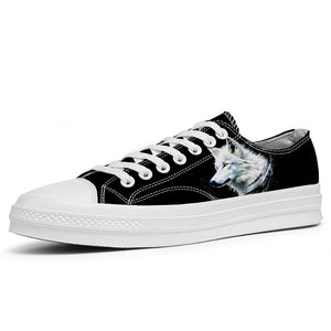 Realza tu estilo con las zapatillas bajas de lona Wolf para hombre y mujer