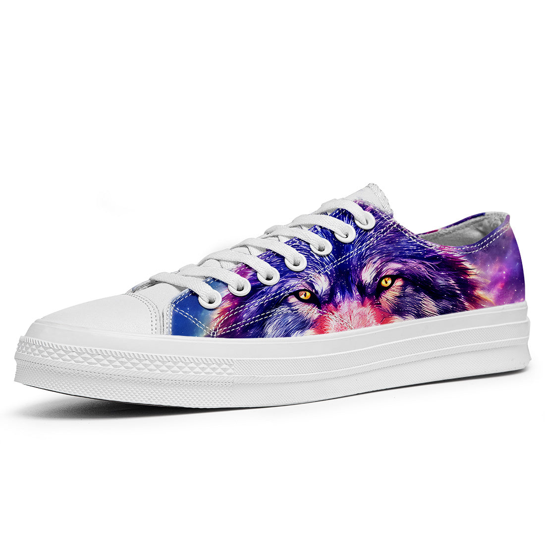 Realza tu estilo con las zapatillas bajas de lona Wolf para hombre y mujer