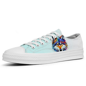 Realza tu estilo con las zapatillas bajas de lona Wolf para hombre y mujer