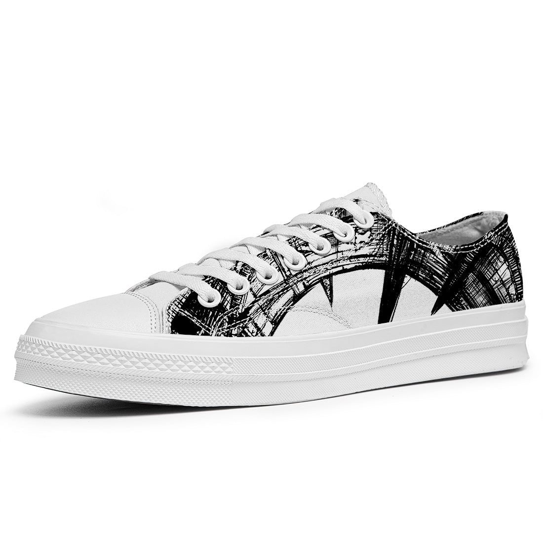 Realza tu estilo con zapatillas bajas de lona para hombre y mujer