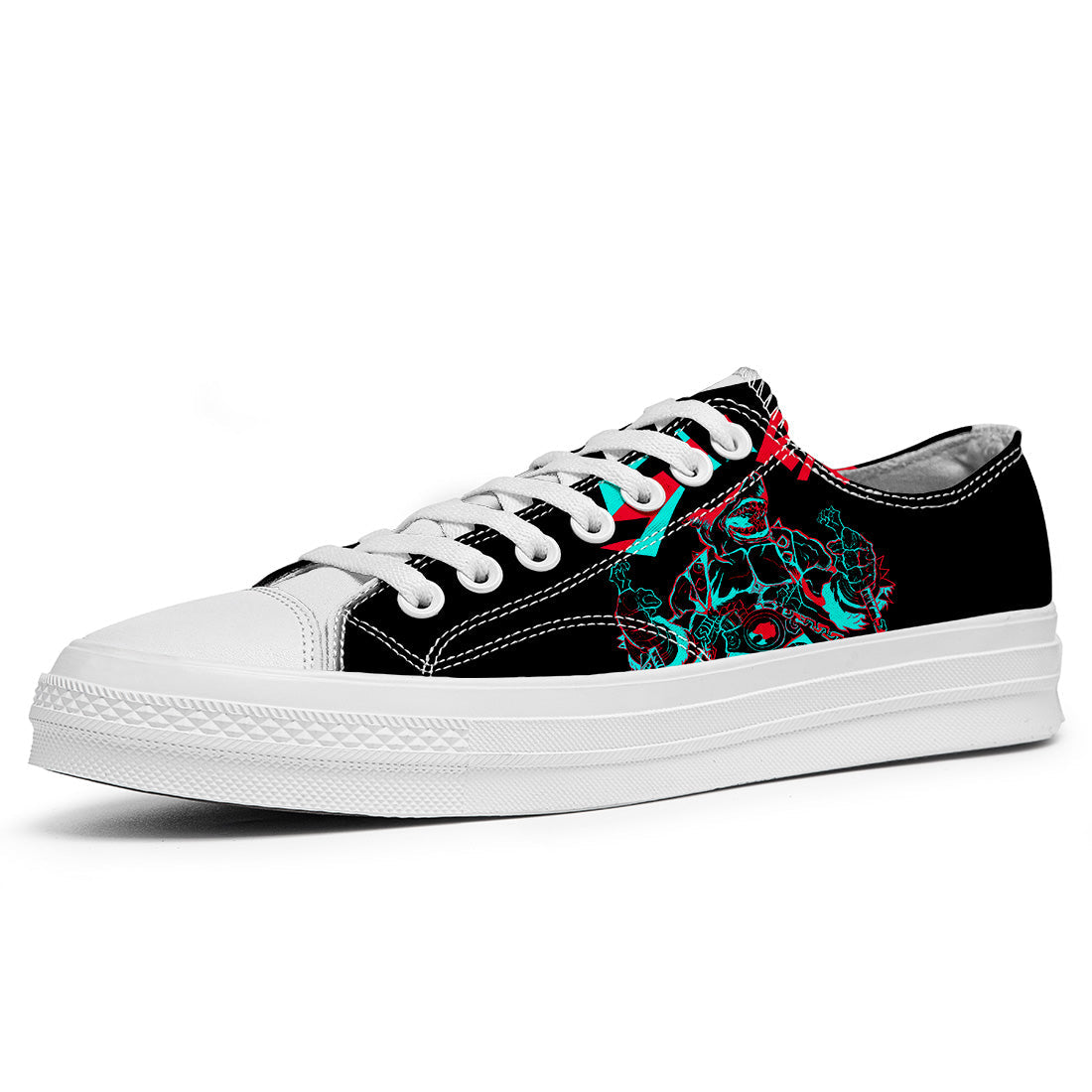 Realza tu estilo con las zapatillas bajas de lona Shark para hombre y mujer