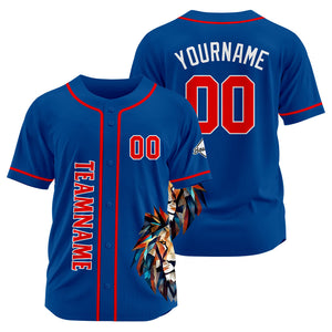 Uniformes de béisbol personalizados de alta calidad para adultos y niños & optimizados para el rendimiento Color azul rey