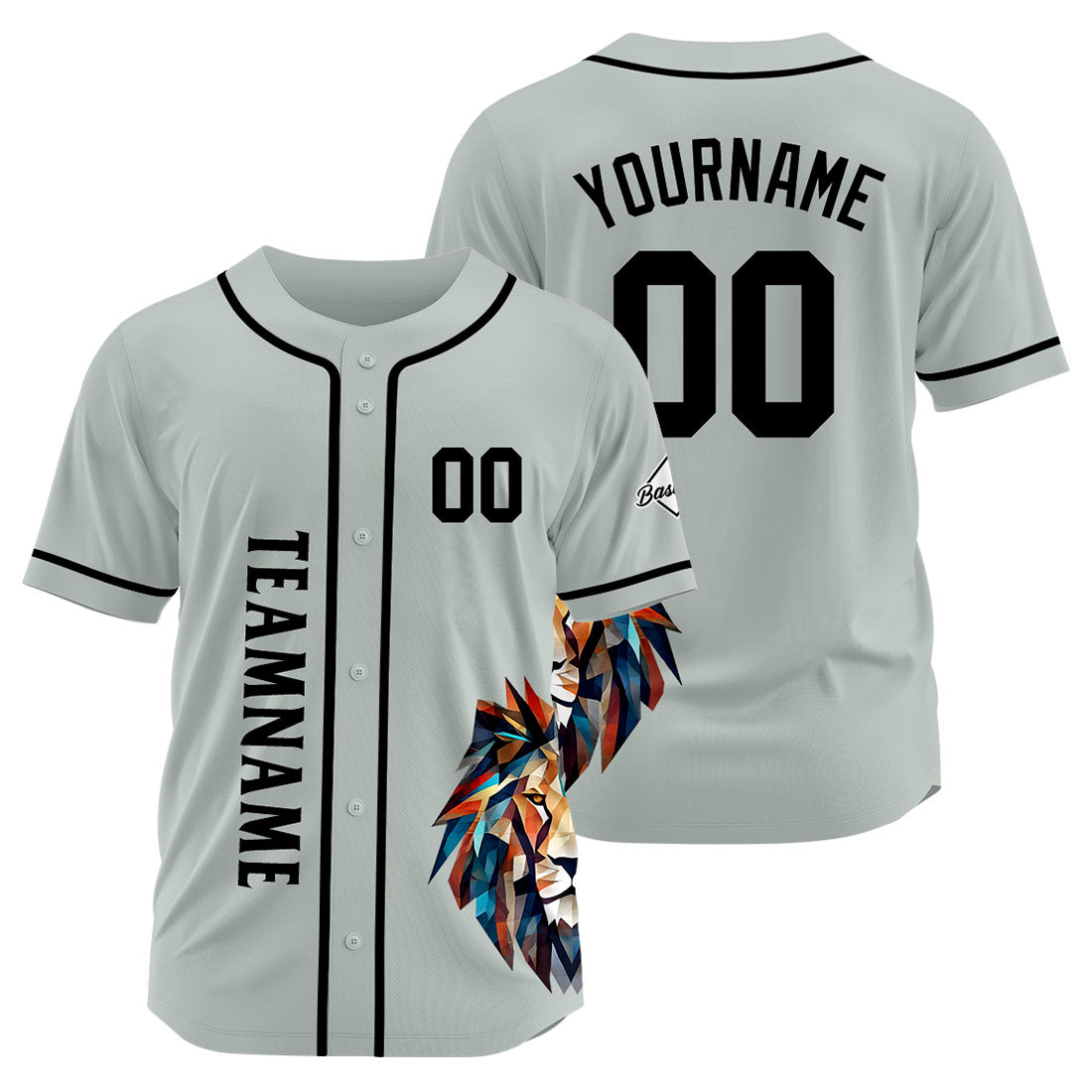 Uniformes de béisbol personalizados de alta calidad para adultos y niños & optimizados para el rendimiento (color gris)