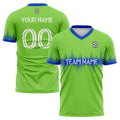 custom soccer uniform jersey kids adults personalized set jersey shirt green