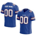 customized  authentic football jersey royal-white-orange mesh