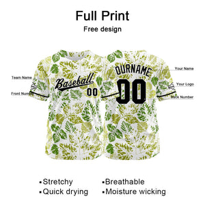 Dise?o personalizado de camiseta de béisbol con estampado completo en color chartreuse