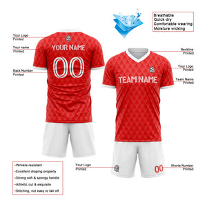 custom soccer set jersey kids adults personalized soccer