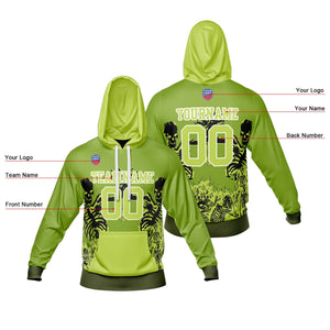 Sudadera con capucha degradada personalizada para hombre-mujer-niña o niño Imprime tu logotipo-nombre y número