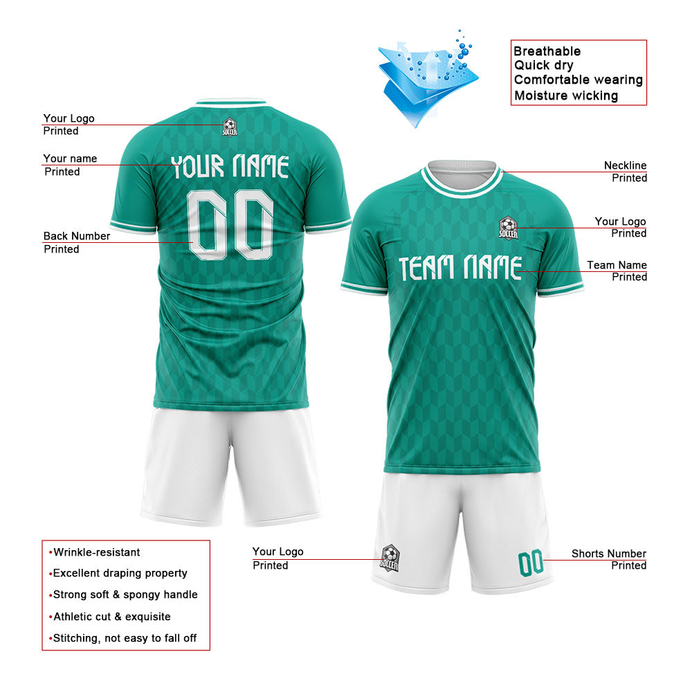 custom soccer set jersey kids adults personalized soccer
