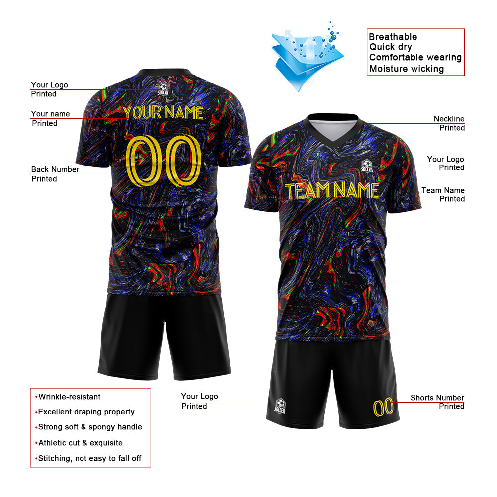 custom soccer set jersey kids adults personalized soccer
