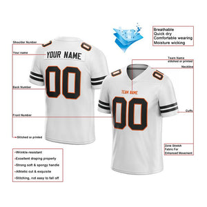 custom authentic football jersey black-white-teal mesh