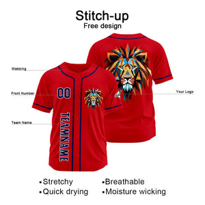 Uniformes de béisbol personalizados de alta calidad para adultos y niños & optimizados para el rendimiento & color rojo